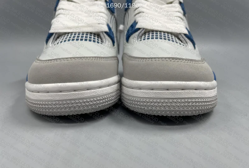 Jordan 4 White blue 2