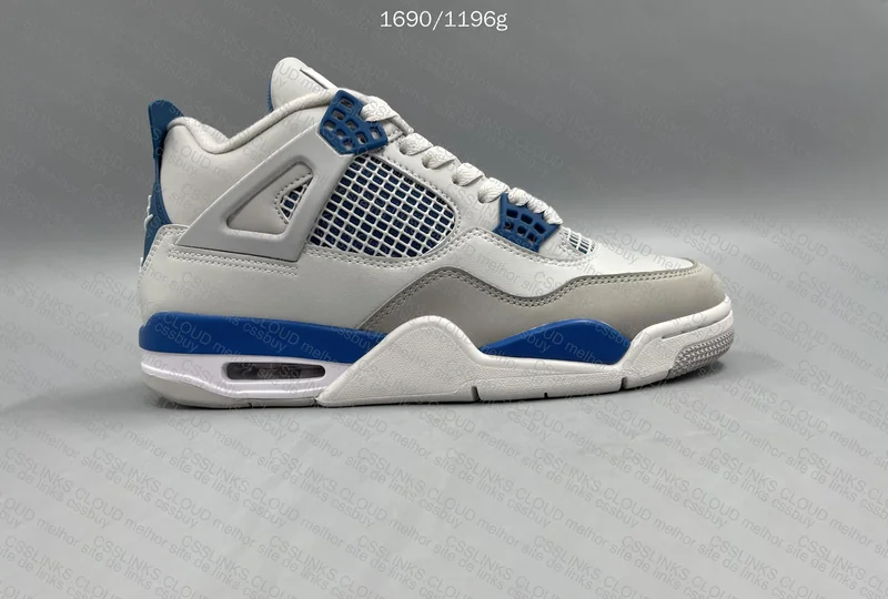 Jordan 4 White blue 4