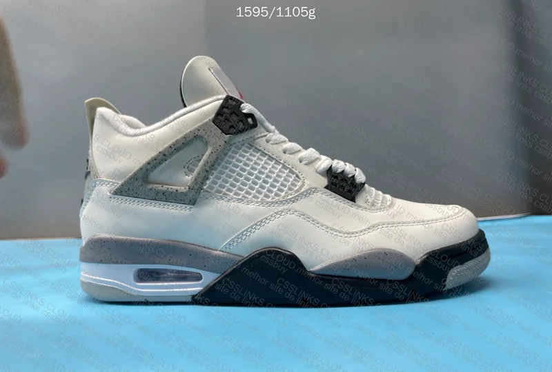 Jordan 4 White Cement 2