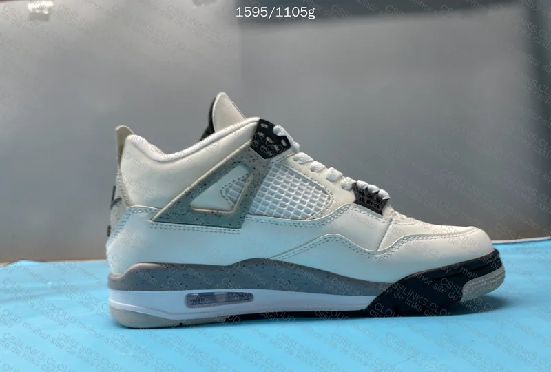 Jordan 4 White Cement 6