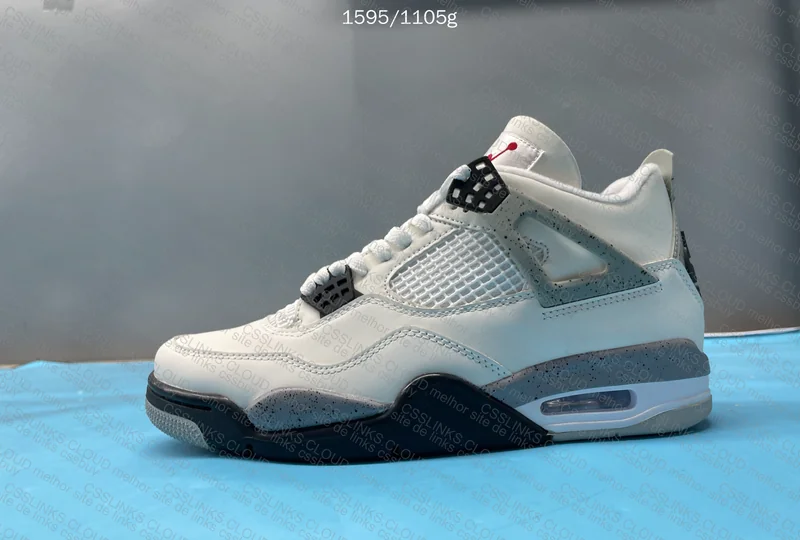 Jordan 4 White Cement 8