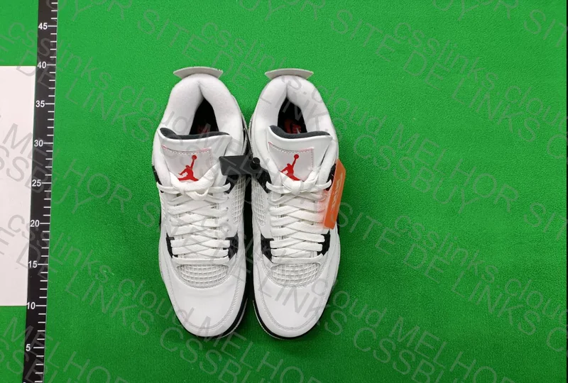 Jordan 4 White Cement (pela hubbuy) 5