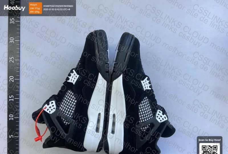Jordan 4 white thunder 2