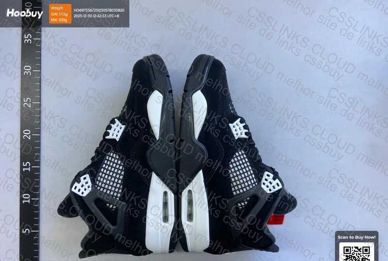 Jordan 4 white thunder 3