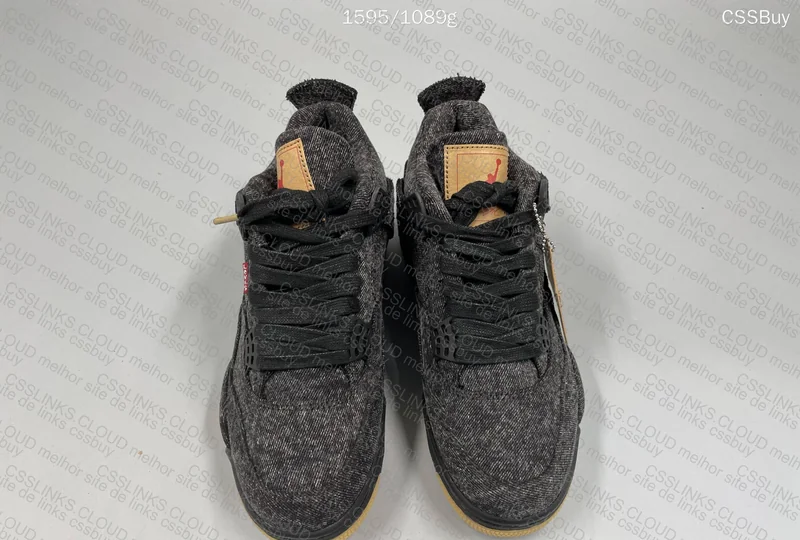 Jordan 4 x Levis Black Denim 4