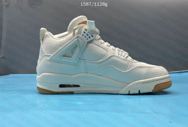 Jordan 4 x Levis White Denim