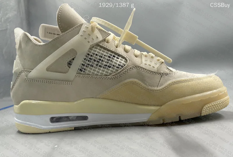 jordan 4 x off white 7