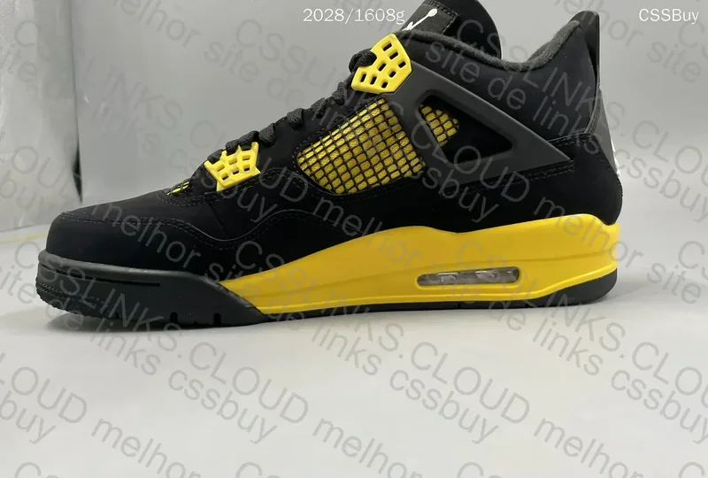 Jordan 4 Yellow Thunder 6