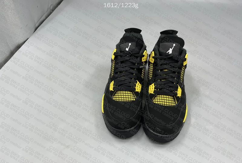 Jordan 4 yellow Thunder