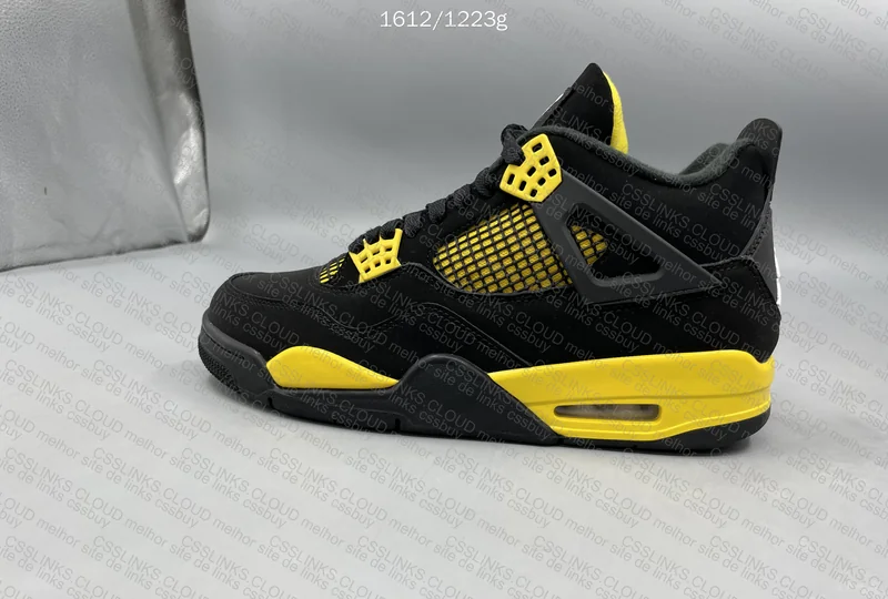 Jordan 4 yellow Thunder 8
