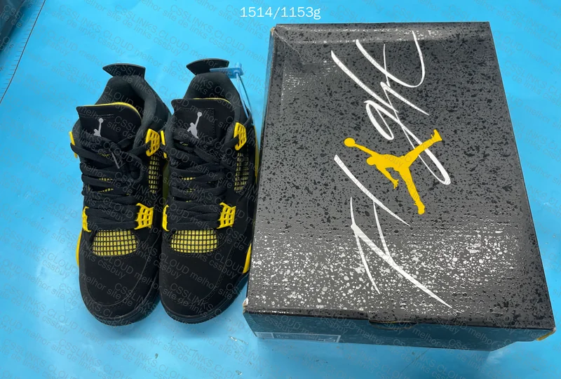 Jordan 4 yellow thunder 2