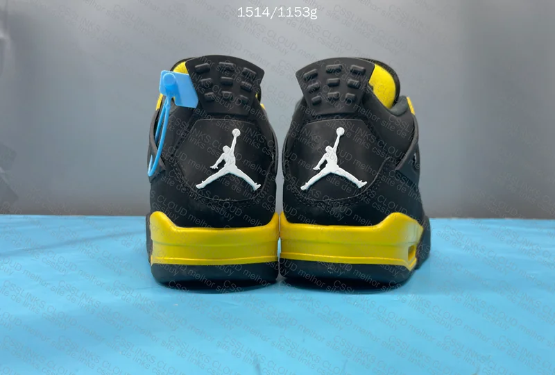 Jordan 4 yellow thunder 8