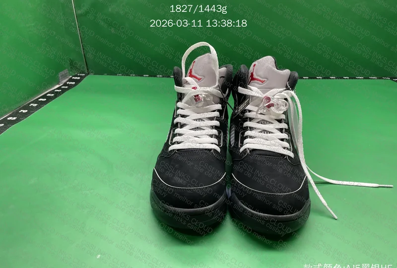 Jordan 5 black metallic 5