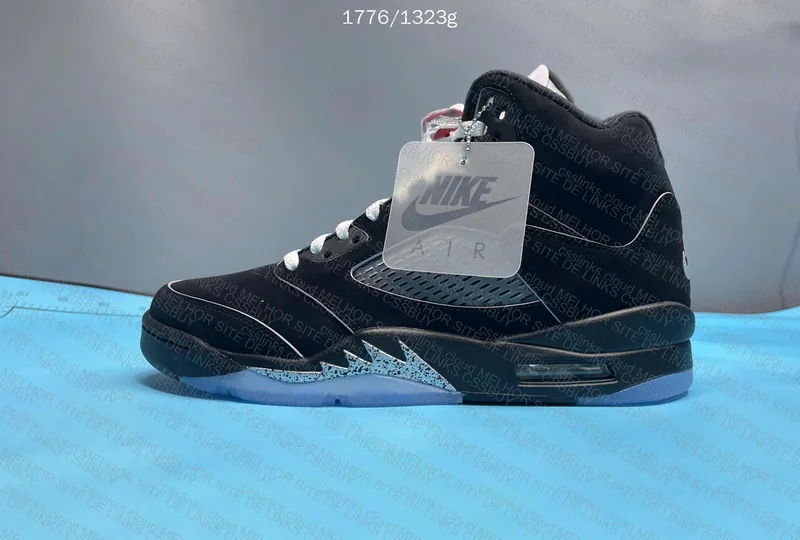 Jordan 5 Black Metallic Reimagined