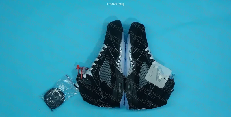Jordan 5 metalic black 3