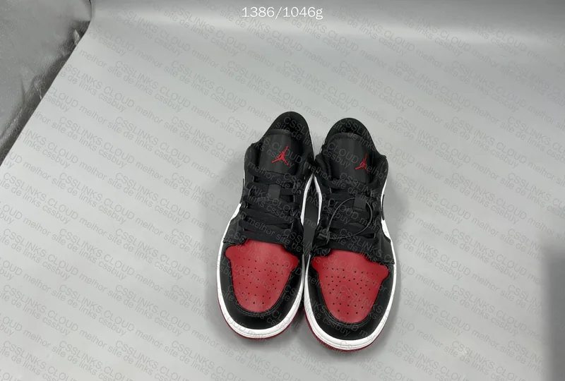 Jordan Low 1 Black and Red