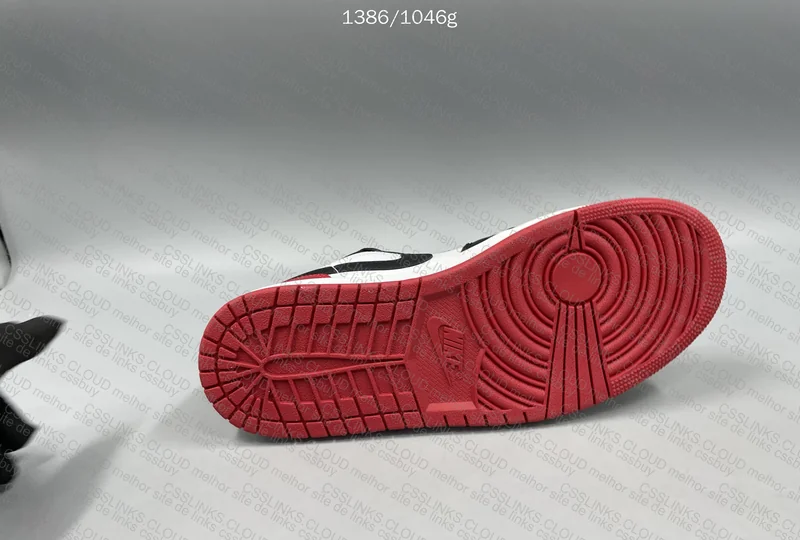 Jordan Low 1 Black and Red 9