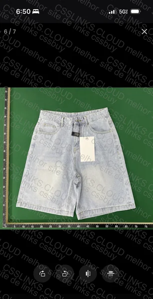Jorts azul claro 3