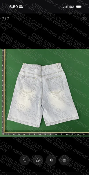 Jorts azul claro 4