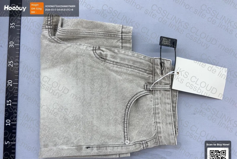 Jorts cinza claro 2