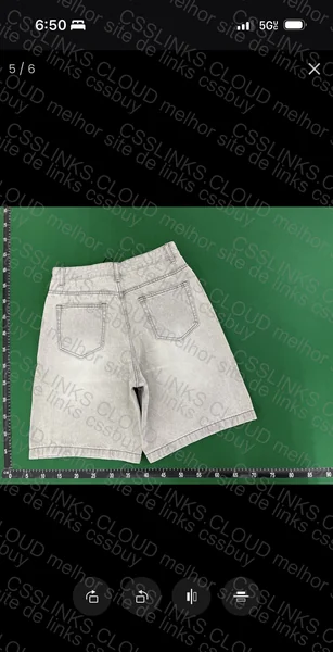 Jorts cinza claro 3