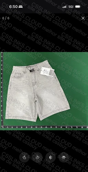 Jorts cinza claro 4