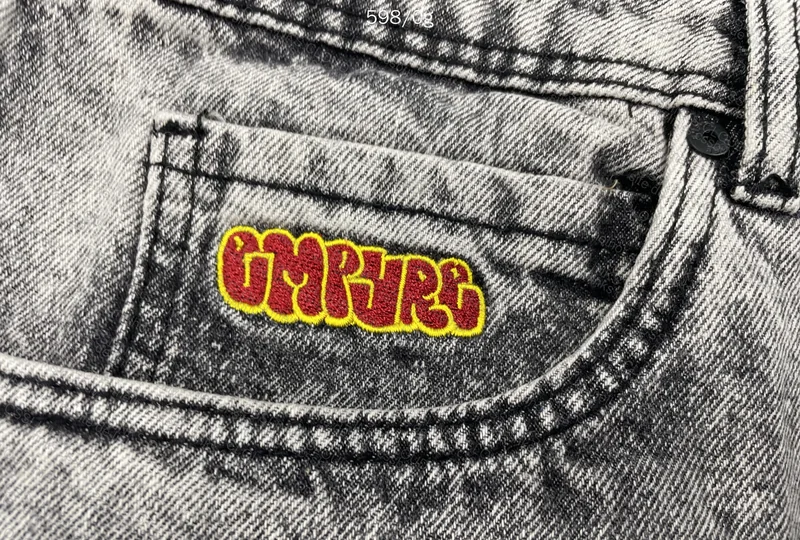 Gray Jorts with Measurement 2