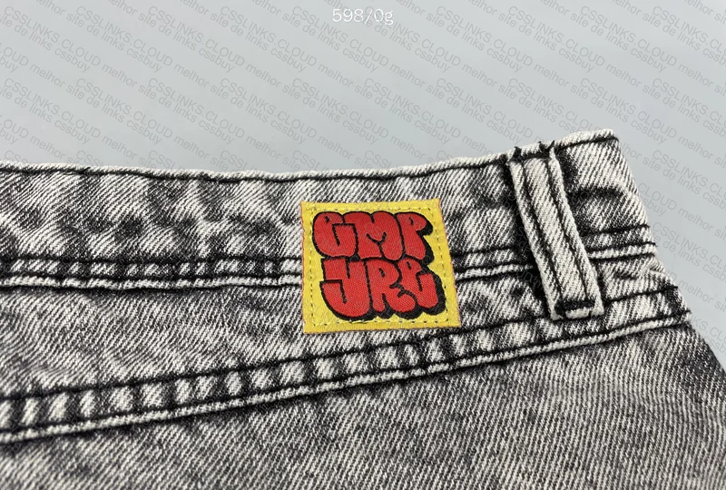 Gray Jorts with Measurement 6