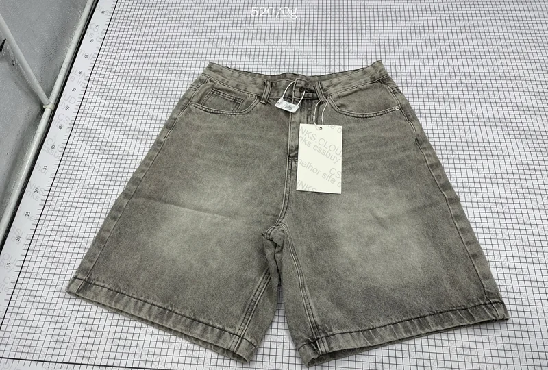 Gray Jorts (with Measurements)
