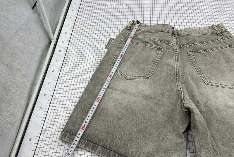 Gray Jorts (with Measurements) 5