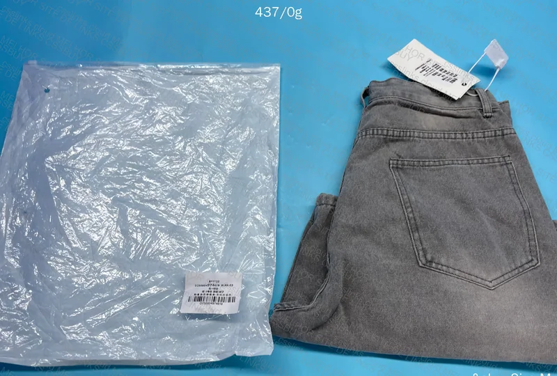Gray Jorts (with Measurements)