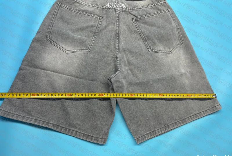 Gray Jorts (with Measurements) 4