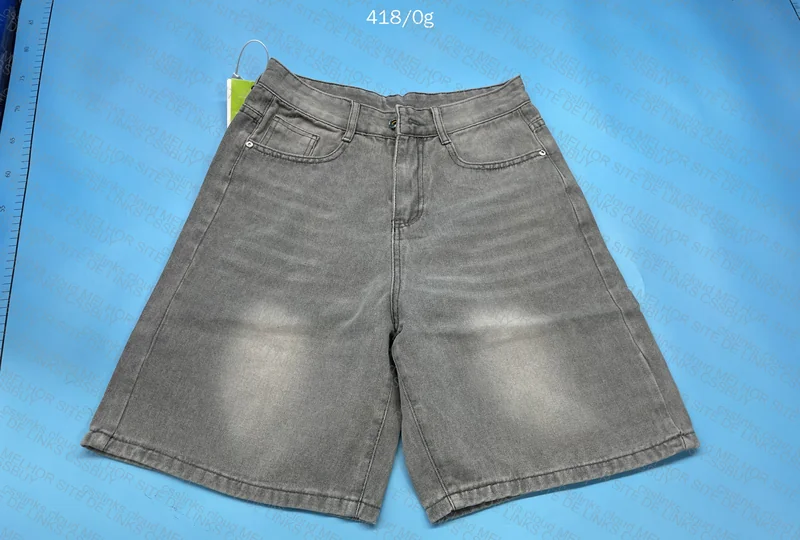 Gray Jorts (with Measurements) 2