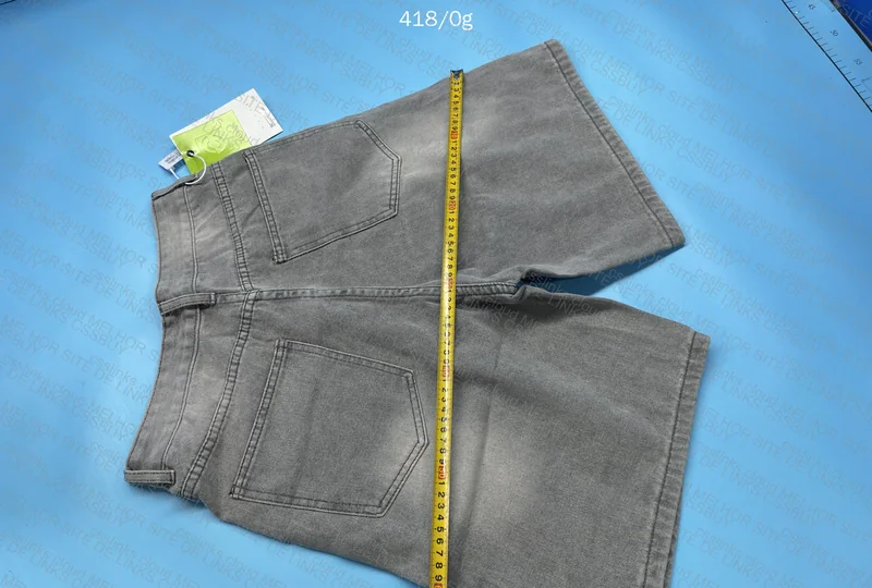 Gray Jorts (with Measurements) 4