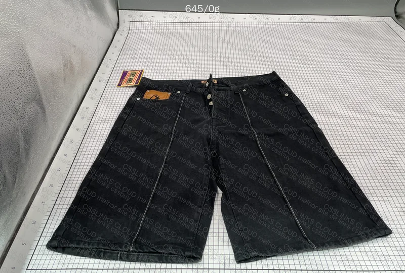 Jorts Corteiz C-Star Denim Black 3