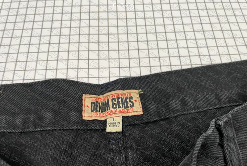 Jorts Corteiz C-Star Denim Black 4
