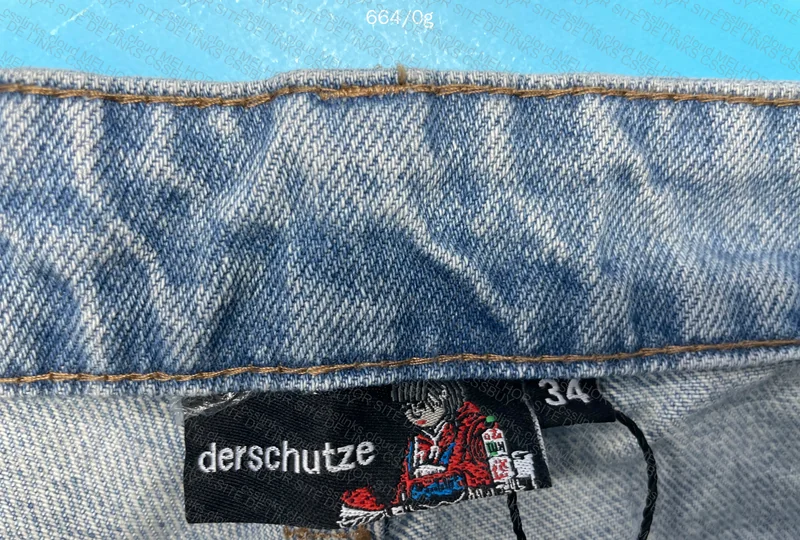 Jorts Derschutze Camel Denim 2