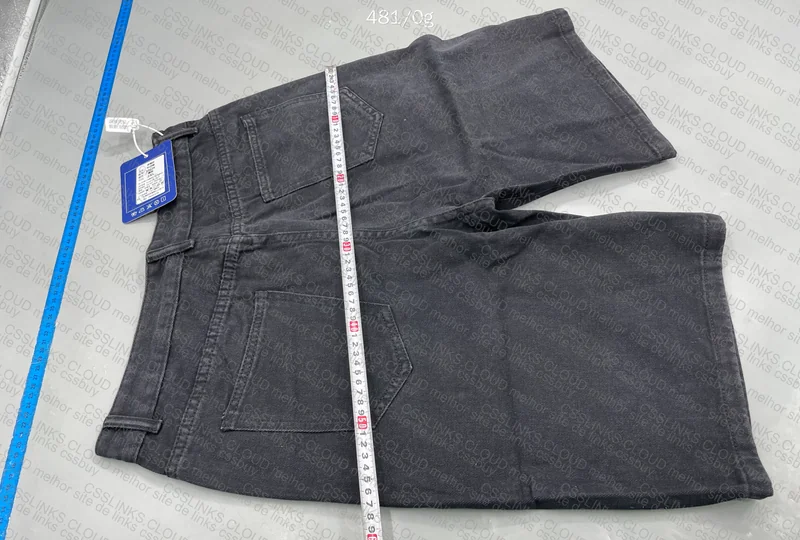 Denim Jorts with Measurements 4