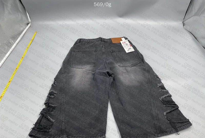 Black Jorts Side Damaged 2