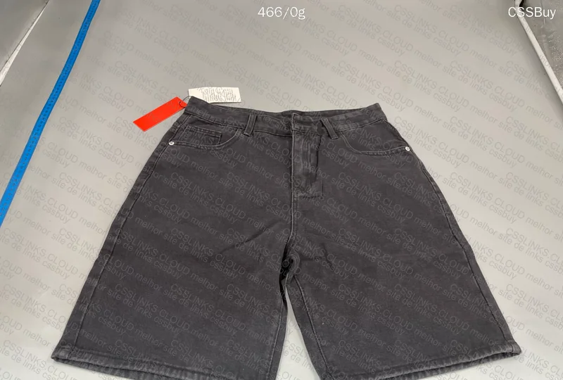 Washed Black Jorts 2