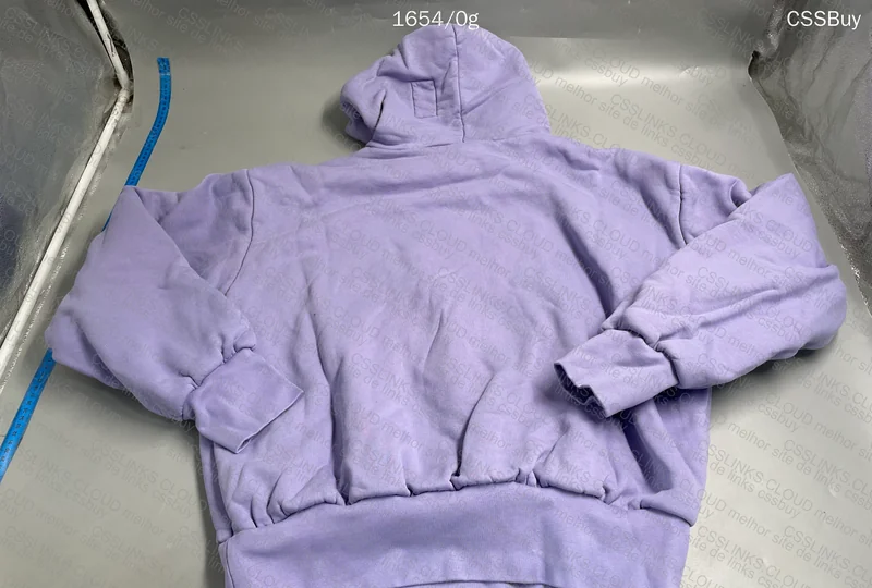 Kanye 2020 Vision Double Layered Hoodie 'Purple' 3