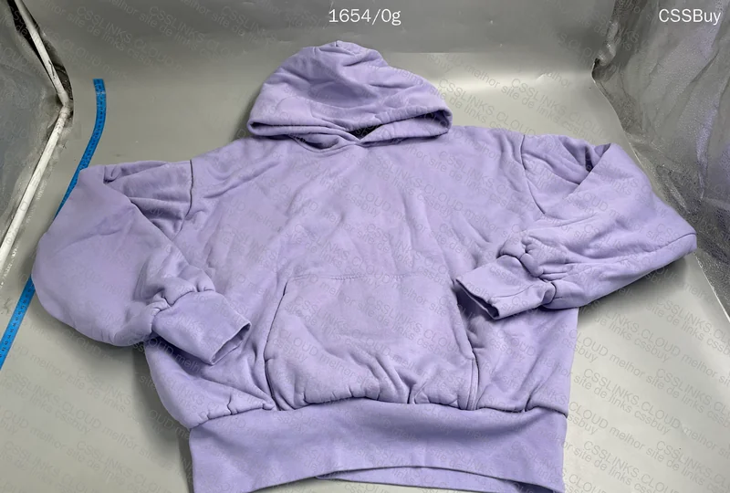 Kanye 2020 Vision Double Layered Hoodie 'Purple' 4