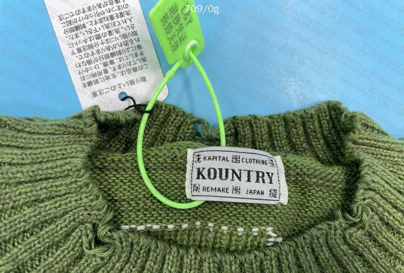 Kapital Bone Knit Damaged Sweater 4