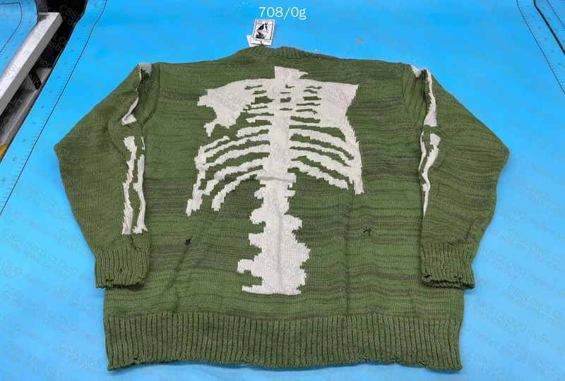 Kapital Bone Knit Damaged Sweater 5