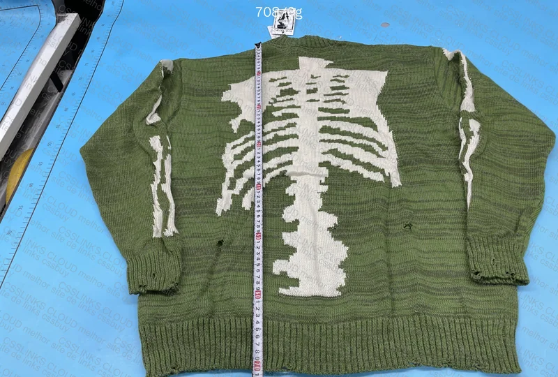 Kapital Bone Knit Damaged Sweater 7