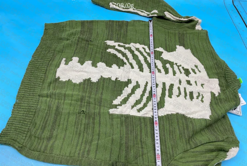 Kapital Bone Knit Damaged Sweater 8