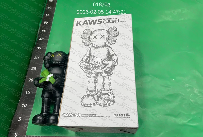 KAWS BLACK CASH 30CM 3