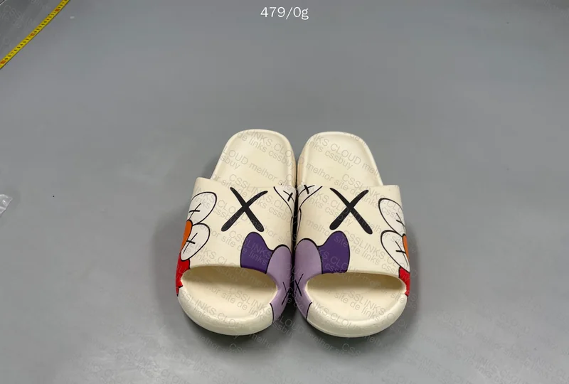 Kaws x Adidas Slides x Sesame 10