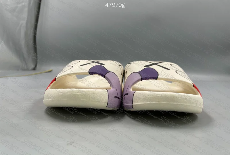 Kaws x Adidas Slides x Sesame 3