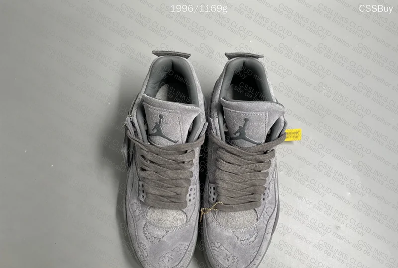 KAWS x Air Jordan 4 Retro Cool Grey 3